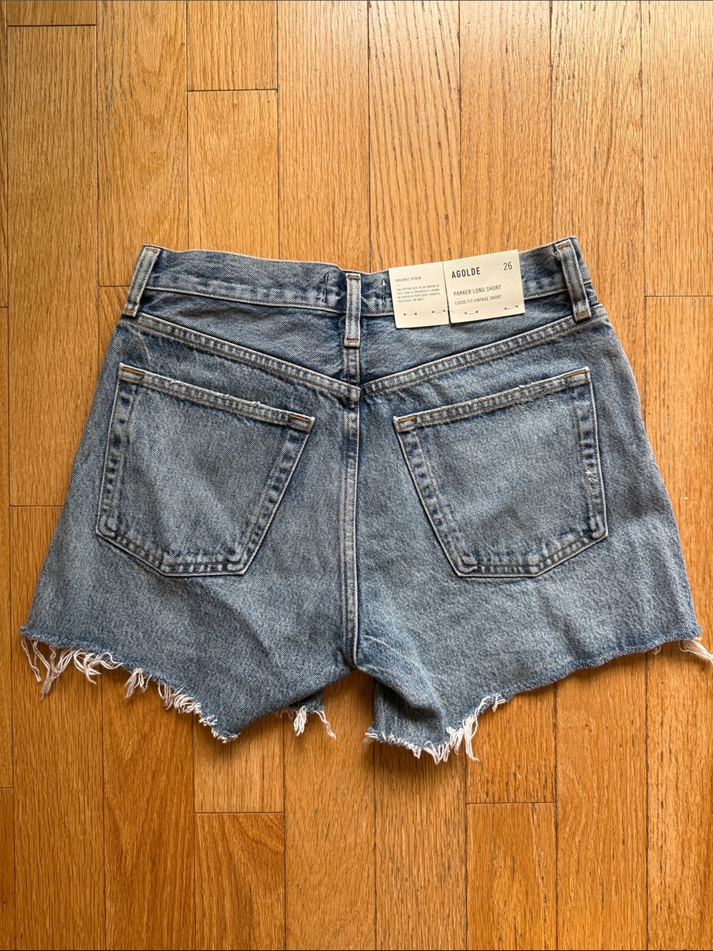 Agolde Parker Long Short NWT Size 26 - Picture 3 of 6